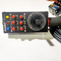 El controlador eléctrico de inclinación de la sartén Jianmei controla la rotación hacia arriba, abajo, izquierda y derecha para capturar la producción de videos cortos de inclinación de dos ejes