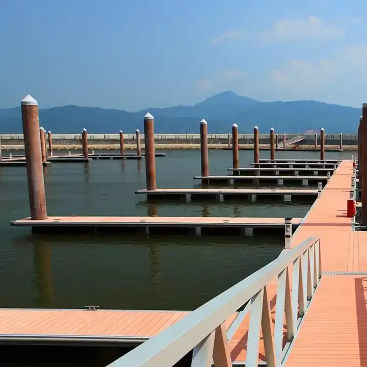 Pontile in lega di alluminio pontile galleggiante in alluminio