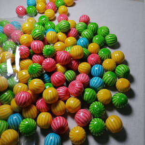 <span class=keywords><strong>Chewing</strong></span>-<span class=keywords><strong>gum</strong></span> à bulles coloré aromatisé pastèque, personnalisé, en vrac, OEM, 900g, vente en gros - Product Image 4