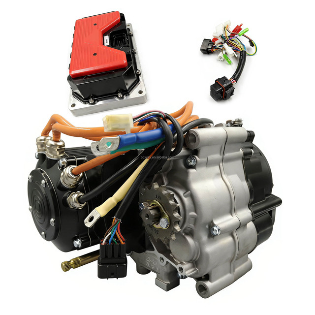 High Power Brushless DC Motor with Regenerative Braking Controller for  Electric Scooter/Motorcycle