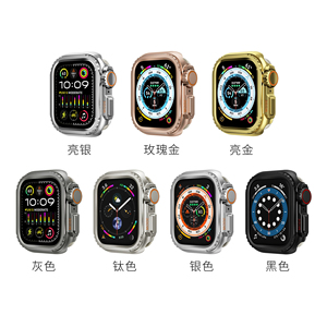 Boîtier de montre vintage en carbone argenté 46 mm pour NH35 NPTP <span class=keywords><strong>Huawei</strong></span> <span class=keywords><strong>GT</strong></span> 4 I VD78 Apple Series 10 11 Convertible en Ultra - Product Image 6
