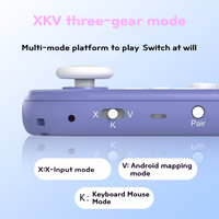 Pour simulateur multi-mode jouer souris Shanwan Q36 Xkv Mini manette Hall Joystick Gyroscope contrôleur Portable pour Pc