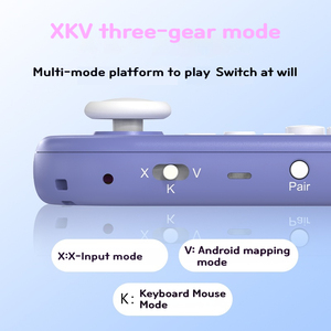 Cho mô phỏng đa-chế độ chơi Chuột shanwan Q36 xkv mini Gamepad Hall Joystick Con quay hồi chuyển di động điều khiển cho PC - Product Image 5