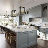 Unité de cuisine modulaire encastrée Optima sur mesure avec hotte intégrée, tiroir coulissant et charnière, design moderne pour appartement et salle à manger