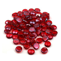 Pierres de verre ignifuges, perles de verre résistantes aux hautes températures utilisées pour la décoration des murs intérieurs des cheminées