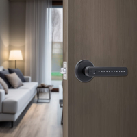 Serrure biométrique à empreintes digitales, serrure de porte intelligente automatique, serrure à mot de passe automatique, serrures intelligentes