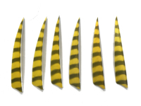 Plumes de dindon naturelles pour flèches de tir à l'arc, barrettes de plumes pour le montage DIY, accessoires pour la chasse et le tir sur cible