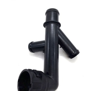 ข้อต่อท่อน้ำ 5C0122291E สำหรับรถยนต์ Volkswagen Audi Skoda Seat ตัวเชื่อมต่อพลาสติกสีดำ อะไหล่รถยนต์ - Product Image 2
