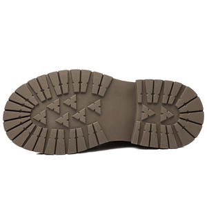 2025 Summer New Style Breathable Waterproof Retro Thick-Topped Round-Toe Leather Fur Ankle Fashion-Safe <b>Work</b> <b>Boots</b> - Product Image 6