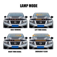 Protection de capot anti-rayures pour voiture avec LED, couvre-capot avant TXR, accessoires extérieurs pour Nissan Navara 2015-
