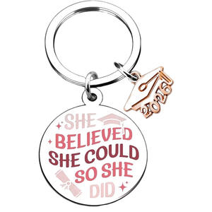 ของขวัญสร้างแรงบันดาลใจสำหรับรุ่นปี 2026 ของ Uionen พวงกุญแจสแตนเลส ของขวัญสำหรับเพื่อนร่วมชั้น เพื่อน และผู้สำเร็จการศึกษา - Product Image 5