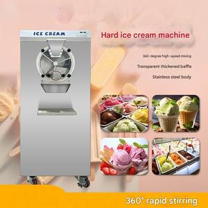เครื่องทำไอศกรีมม้วนอัตโ<span class=keywords><strong>นม</strong></span>ัติเชิงพาณิชย์รุ่นใหม่ 50 ลิตร สแตนเลส สำหรับทำไอศกรีมนม/ผลไม้ สำหรับร้านอาหาร พร้อมกล่องไม้ แบบเดี่ยว - Product Image 5