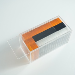 Jeu de construction en blocs d'acrylique transparent de qualité supérieure, jouets éducatifs d'empilage pour l'apprentissage et le jeu des enfants à la maison - Product Image 2