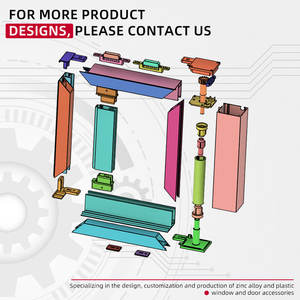 ข้อต่อระบายอากาศพลาสติกสมัยใหม่ ป้องกันการสั่นสะเทือน ทนทาน ดูดซับแรงกระแทก กันเสียง โครงยึดมุม ประตู หน้าต่าง ระบบปรับอากาศ พร้อมสกรู - Product Image 5