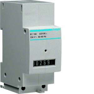 EC100 Personalizzabile con Contatore Orario Modulare Hagers 230 V AC 2 M - Product Image 1