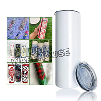 États-Unis Livraison gratuite Tasses à sublimation à double paroi 15 oz 30 oz 20 oz Gobelets à sublimation minces droits