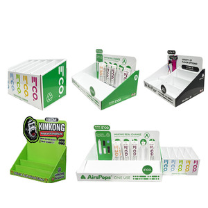 Tùy chỉnh các tông Lipgloss hiển thị treo chốt mỹ phẩm Pop Up Countertop PDQ trang điểm truy cập đứng cho son môi logo in - Product Image 3