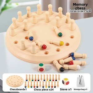 Juego <span class=keywords><strong>de</strong></span> Memoria <span class=keywords><strong>de</strong></span> Colores para Niños <span class=keywords><strong>de</strong></span> 2 a 4 Años, Competencia Interactiva Entre Padres e Hijos, Entrenamiento <span class=keywords><strong>de</strong></span> Pensamiento, Certificado CE/CPC, Modelo 2025 - Product Image 4