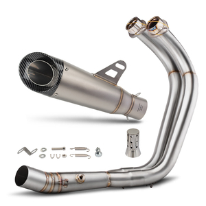 Sistema di Scarico Tracer7/GT per <span class=keywords><strong>Yamaha</strong></span> YZF-R7 MT07 FZ07 XSR700 <span class=keywords><strong>Tracer</strong></span> <span class=keywords><strong>700</strong></span>/GT 2014-2026, Silenziatore e Collettore Moto Project S1 - Product Image 5
