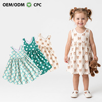 Robe à fleurs pour filles, vêtements d'été légers et respirants, vêtements à la mode pour bébés filles, tenue de boutique, vêtements de fête