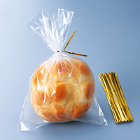 Sacs en plastique transparents micro-perforés BOPP, support de logo personnalisé, emballage alimentaire de qualité pour boulangerie