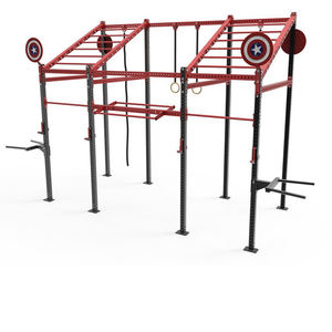 Multifunzione forza potenza a parete Rig Cross gym <span class=keywords><strong>Power</strong></span> <span class=keywords><strong>rack</strong></span> Monkey Rig Multi funzionale Cross training fit Rig Station - Product Image 2