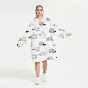 <span class=keywords><strong>Manta</strong></span> con capucha <span class=keywords><strong>personalizada</strong></span> <span class=keywords><strong>original</strong></span> de fábrica, talla única para todas las mujeres, <span class=keywords><strong>regalo</strong></span> de festival para invierno, <span class=keywords><strong>manta</strong></span> para dormir - Product Image 6