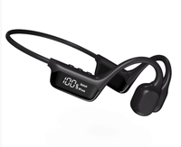Headphone Renang S10, Headphone Renang Tahan Air IPX8, Memori Internal 32G, Earphone Olahraga Open Ear untuk Lari Bersepeda
