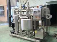 Ligne de traitement du lait de coco, pasteurisateur d'eau de coco, pasteurisateur UHT automatique, ligne de traitement du jus