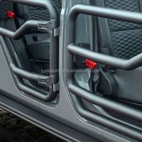 LUMA Nouveaux accessoires de voiture 4x4 de haute qualité, demi-portes OE 2/4 portes avec miroir pour Jeep Wrangler JL 2018+ Gladiator JT