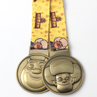 Trophées et médailles de football américain en métal personnalisés, médaille du meilleur joueur de football