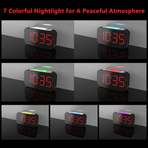 Reloj Despertador Digital Zeit Halter Zh027APro Barato al por Mayor, Luz Nocturna, Números Grandes, 2 Puertos USB de Carga, Garantía de 12 Meses, Reloj de Escritorio - Product Image 3