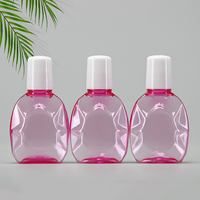 Flacons compte-gouttes pour les yeux en PET, en matériau PET transparent, contenants compte-gouttes liquides, forme personnalisée disponible pour les produits de soin des yeux