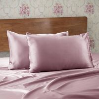 Ensemble de literie d'hôtel de luxe en soie de mûrier naturel 100% tailles King & Super King de haute qualité comprend un drap plat et une housse de couette