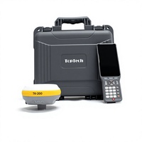 Mesin Survei RTK GPS/GNSS Visual AR TopTech TK200 1408-Saluran, IP67, Kecepatan Pembaruan 20Hz, Jangkauan Sinyal 3-5km, Generator Sinyal untuk Pemetaan Lahan