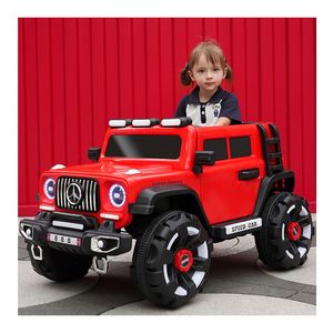 Voiture électrique tout-terrain pour enfants, en plastique, avec moteur 390, feux latéraux LED, batterie 12V7Ah, intérieur spacieux pour des balades fluides - Product Image 2