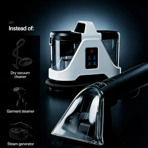 <span class=keywords><strong>Aspirateur</strong></span> vapeur portable professionnel 2026 pour nettoyage à sec et humide des tissus d'ameublement, idéal pour sièges de voiture, canapés, tapis et tissus. - Product Image 3