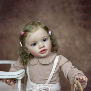 Lifereborn, оптовая продажа, низкий минимальный объем продаж, 60 см, <span class=keywords><strong>Reborn</strong></span> De Silicona, реалистичные мягкие куклы для новорожденных, детские куклы для подарков - Product Image 2