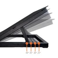 Civière réglable en acier pour cheville et mollet, planche inclinée pour squats de fitness à domicile, antidérapant pour la musculation à domicile et la salle de sport