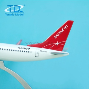Modèle d'avion en métal Eastar à l'échelle 1/300 <span class=keywords><strong>B737</strong></span> MAX <span class=keywords><strong>8</strong></span>, 12 cm, moulage sous pression, détails peints, sérigraphie, livrée personnalisable, EN71 - Product Image 4