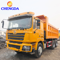 Camion benne diesel 6*4 d'occasion Camion benne Shacman de bonne qualité