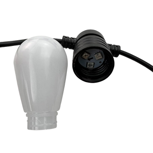 45mm 3D ws2811 RGB/TM1814-RGBW địa chỉ Pixel Bóng Milky Globe DC12V/24V 30 pixels/chuỗi IP68 RGB RGBW thông minh bóng đèn chuỗi - Product Image 4