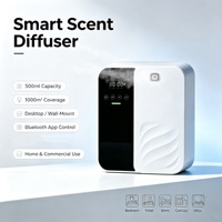 Diffuseur de parfum mural sans eau 500 ml, pulvérisation automatique, anti-brûlure à sec, pour hôtel, spa, maison, usine, garantie 1 an