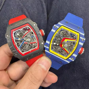 2026 Hot Selling Men's 67-02 <b>Automatic</b> Mechanical <b>Watch</b> <b>Skeleton</b> Luxury Wristwatch 7 O’Clock Subdial OEM - Product Image 1