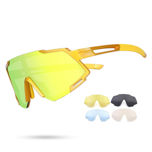 Wholesale New Custom Logo Women Men Outdoor Oversize Sports Sunglasses Motorsport Motocross Full Rim <b>Adjustable</b> Strap % UV - Product Image 1