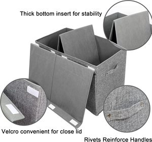 Caja de Juguetes Grande con Bonito Estampado Negro, Baúl de Almacenamiento Resistente para Niños y Niñas, Organiza Todos los Juguetes - Product Image 5