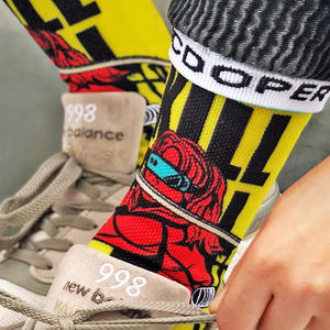 Offre Spéciale Haute Qualité Professionnel <span class=keywords><strong>Course</strong></span> D'élite <span class=keywords><strong>Compression</strong></span> Coton Sport Chaussettes de Sport - Product Image 2