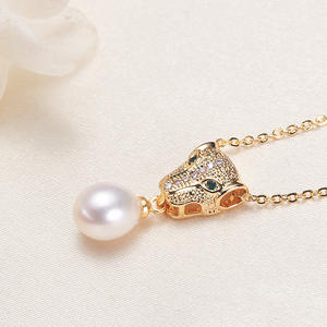 Collier de perles d'eau douce presque rondes de la marque Wenchi, perles de Zhuji, boucle en argent S925 sans défaut, cadeau pour la fête des mères, vente en gros depuis la Chine - Product Image 1