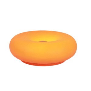 Donut Shape Wimblu <strong>Touch</strong> Lamp Bauhaus Mid Century Modern <strong>Bedside</strong> Night <strong>Light</strong> 3 Color Dimmable Mood Lighting - Product Image 1
