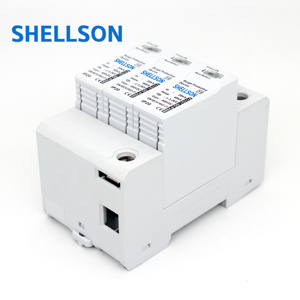 Bán buôn 3 P 800V 40kA DC SPD 3 cực SPD năng lượng mặt trời Surge Protector PV T2 SPD Surge Protector thiết bị - Product Image 4